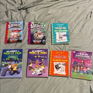 Kids Book Set - Captain Underpants and More